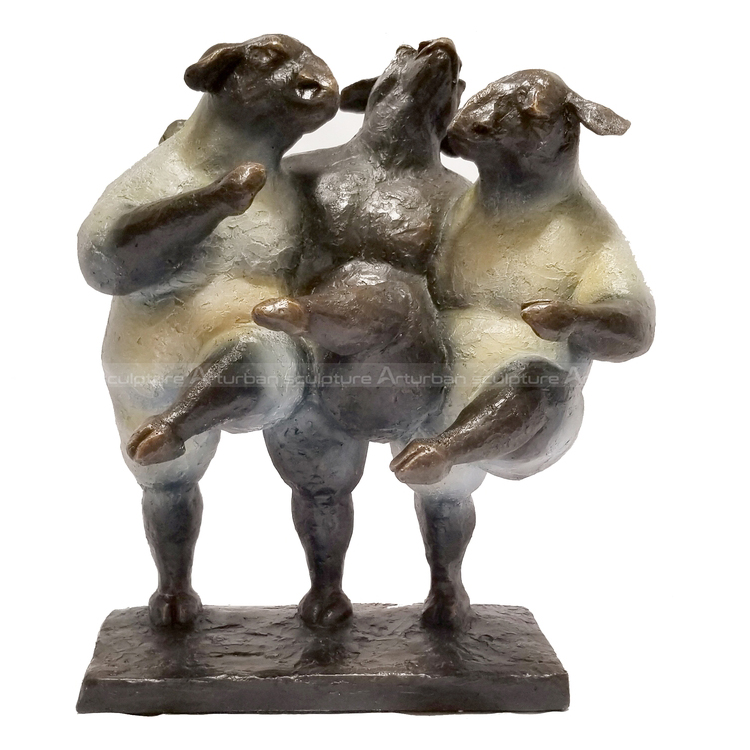 Schaf-Kunstskulptur