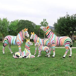zebra statue life size