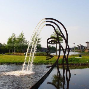 cabeza de característica de agua