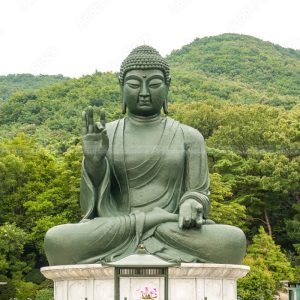 grande statue de Bouddha assis