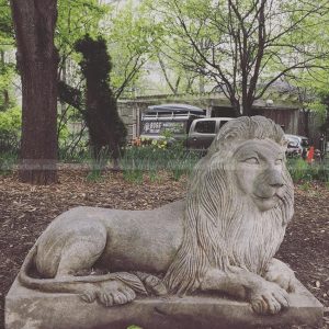 Steinlöwenstatue zum Verkauf