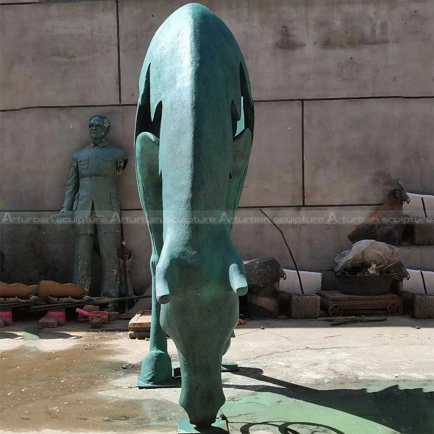 busto de cabeza de caballo