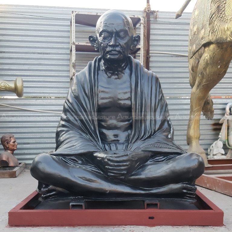 Mahatma-Gandhi-Skulptur