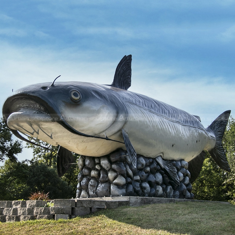escultura de bagre