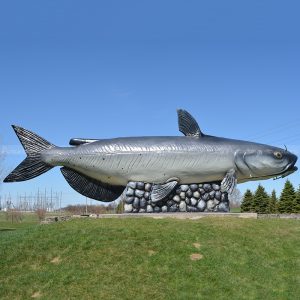 Wels-Skulptur