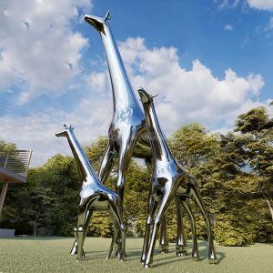 große Giraffen-Ornamente
