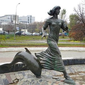 Weiblicher Wasserbrunnen