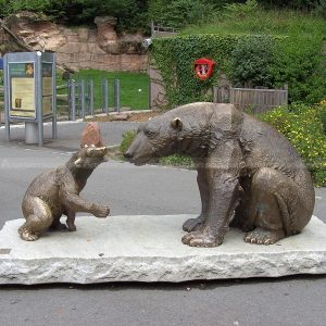 statue di orsi da esterno
