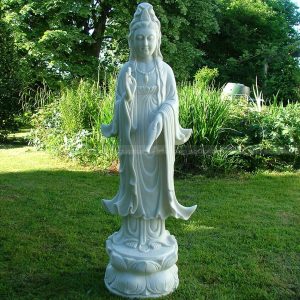 estatua de jardín de kwan yin