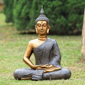 statue de shakyamuni bouddha tibet
