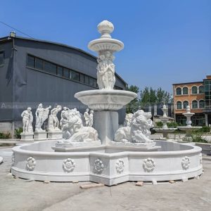 fuente de mármol para jardín