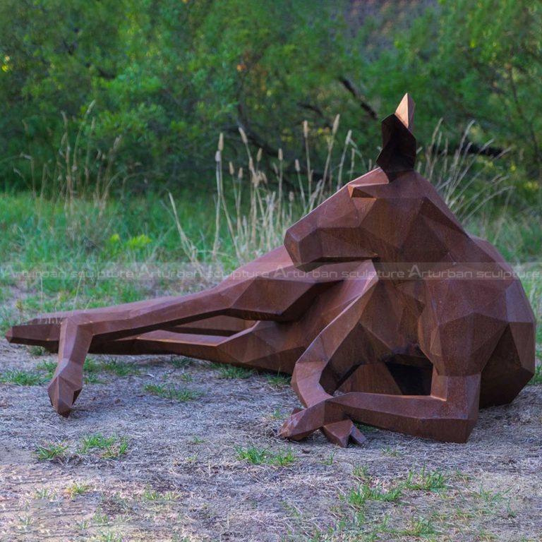 Große Känguru-Statue