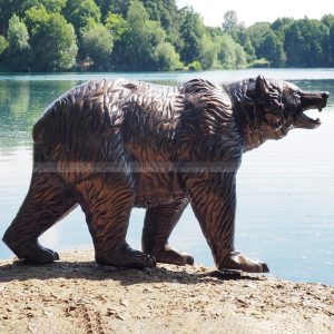 sculpture d'ourson