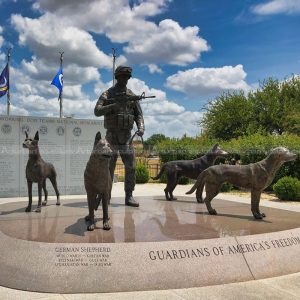 Hundestatue Denkmal