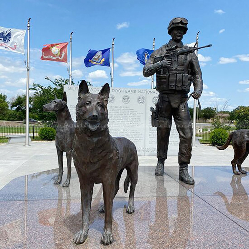 Hundestatue Denkmal