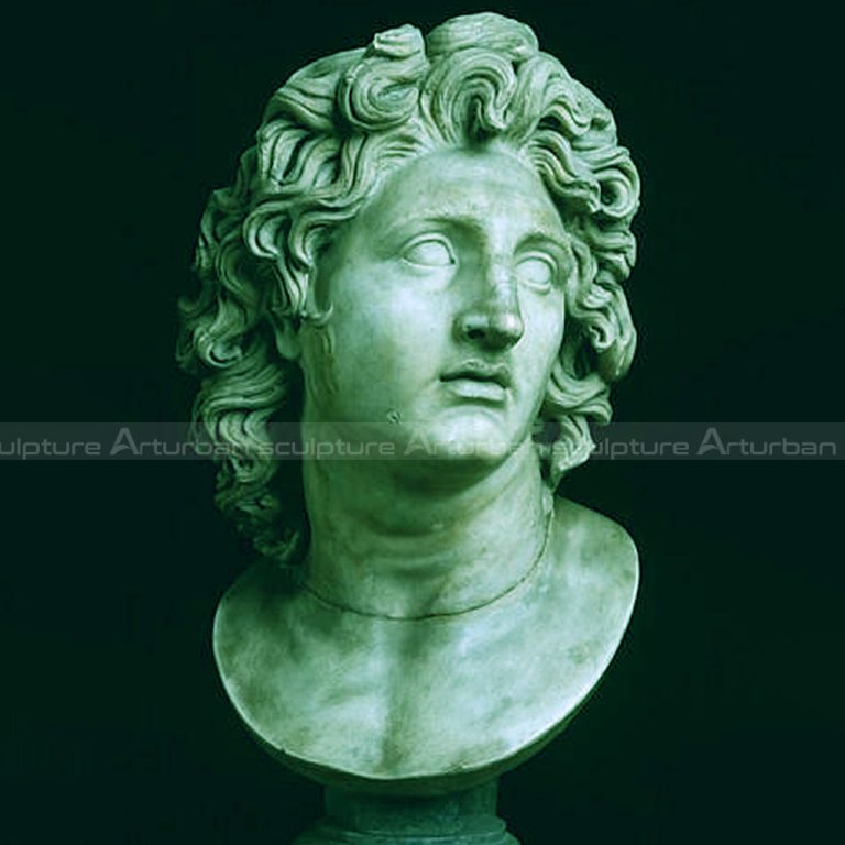 busto testa di Alessandro Magno