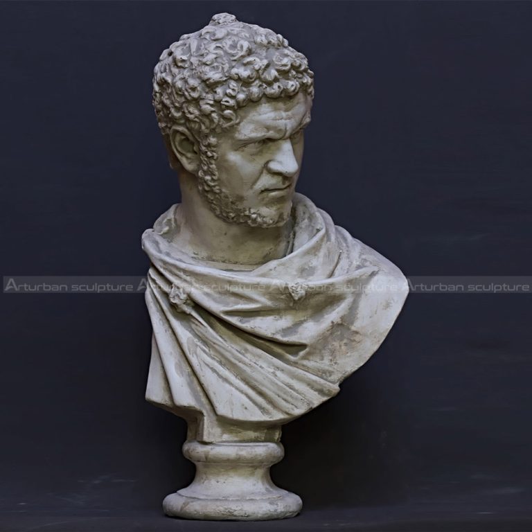 statua antica a busto romano