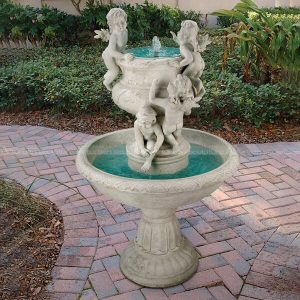 fonte de jardim de querubim