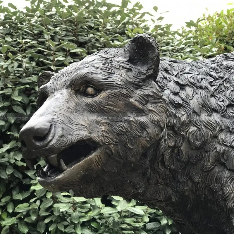 statues d'ours extérieures à vendre