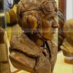 soldier bust statue - Image 2