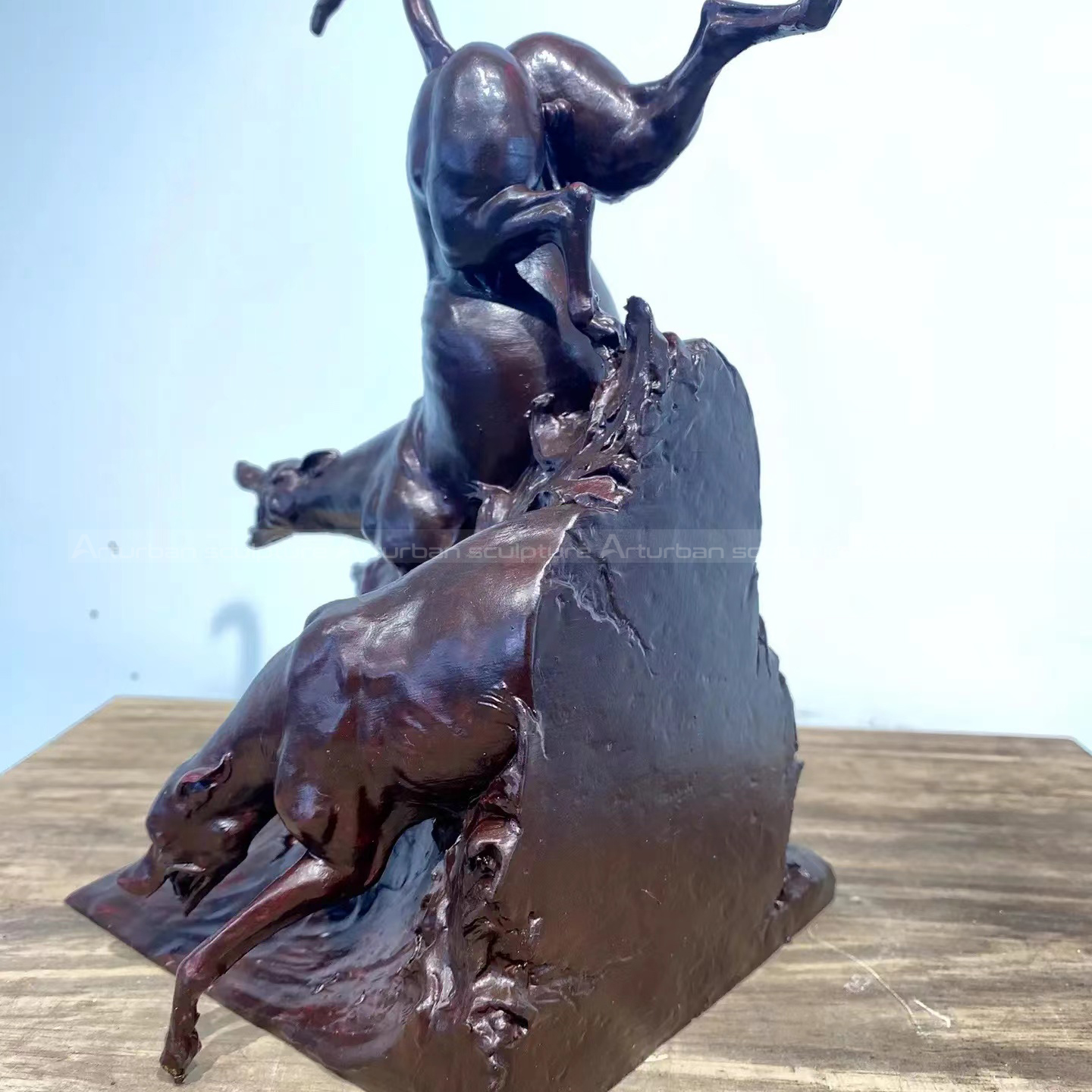 grandes statues de chiens d'extérieur