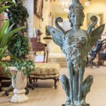 antique bronze flowerpot - Image 2