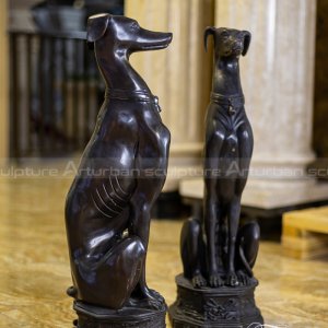 Statua di cane per porta d'ingresso