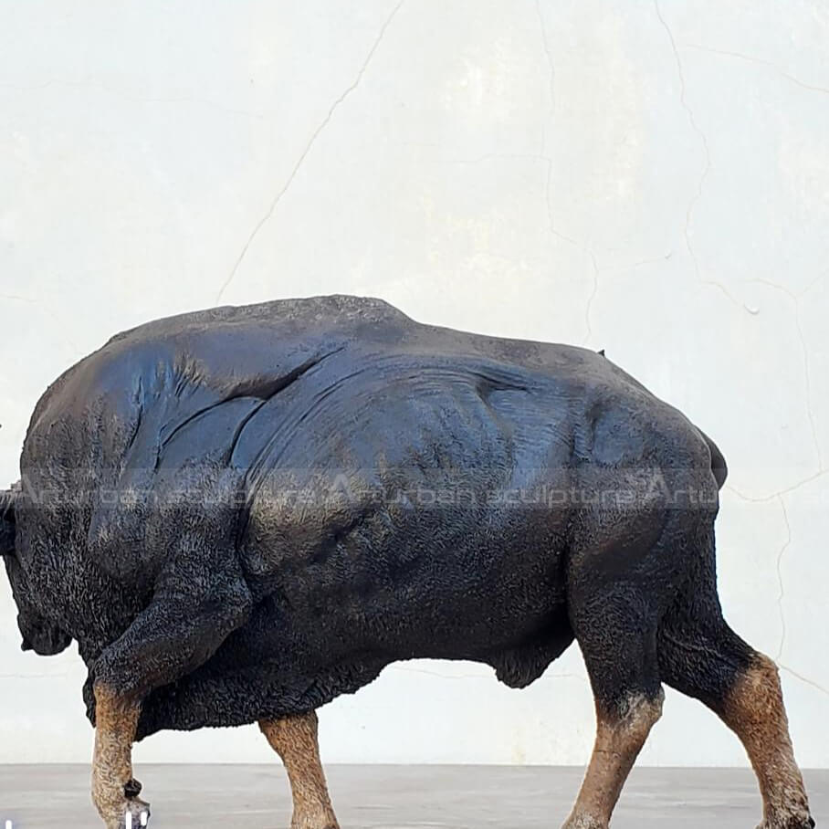 statue de bison d'Europe
