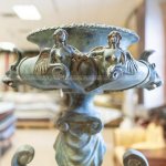antique bronze flowerpot - Image 5