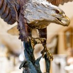 große Adler-Hofstatue - Image 6