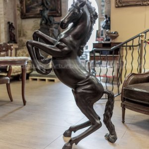 Estatua de caballo de bronce a tamaño natural en venta
