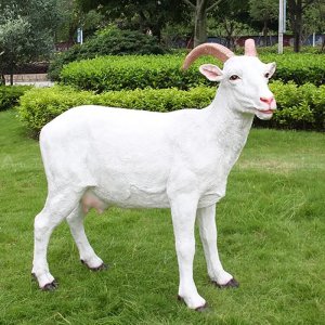 Fiberglas-Schaf-Statue