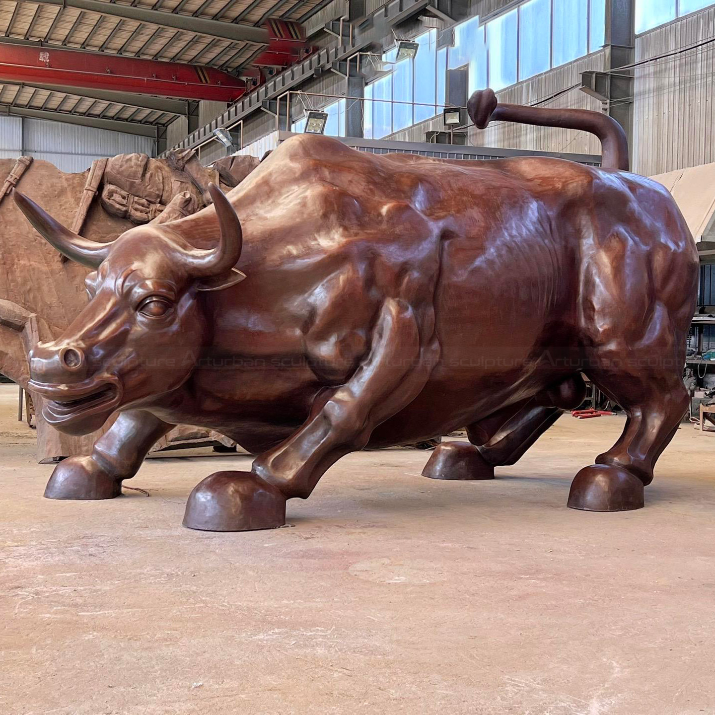 Wall Street Stier-Statue
