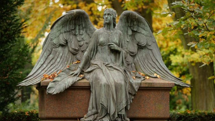 anjo de cemitério