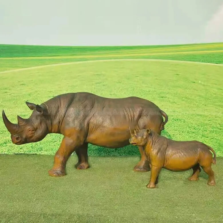 ornement de rhinocéros