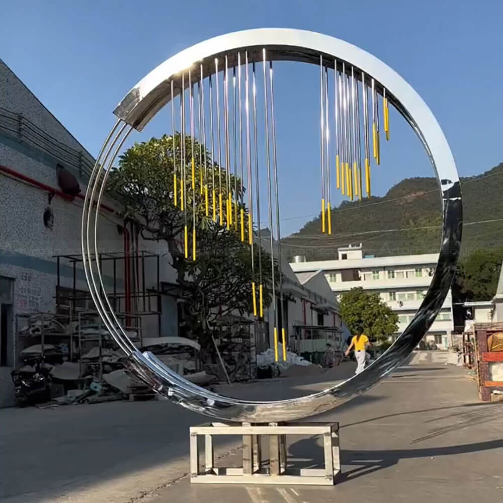 Circular Garden Water Feature
