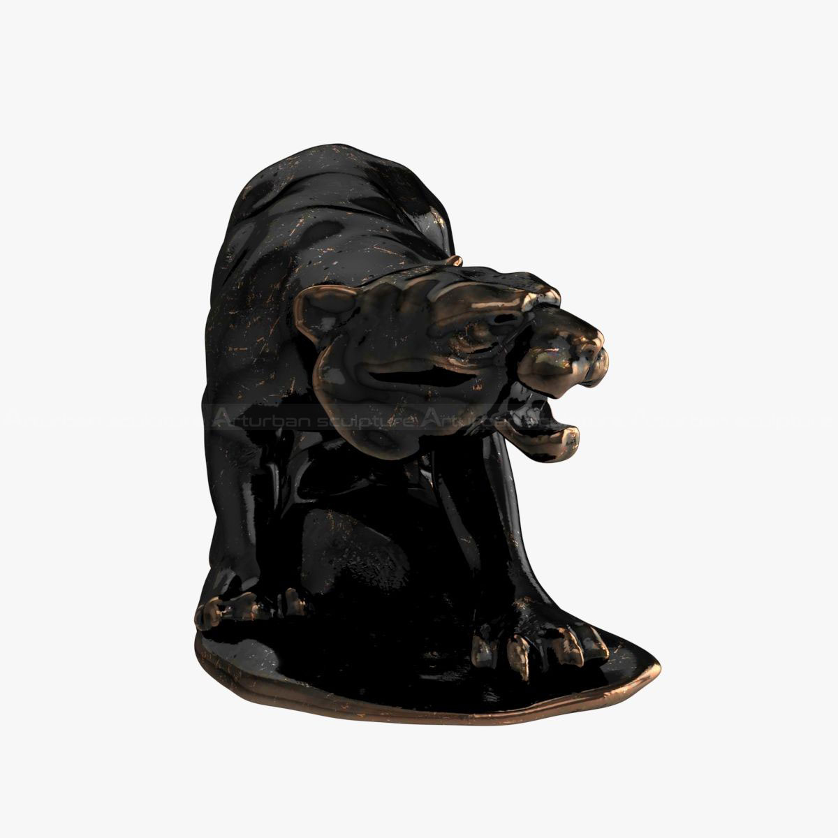 Estátua de Animal Pantera Negra