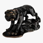 Estátua Animal da Pantera Negra