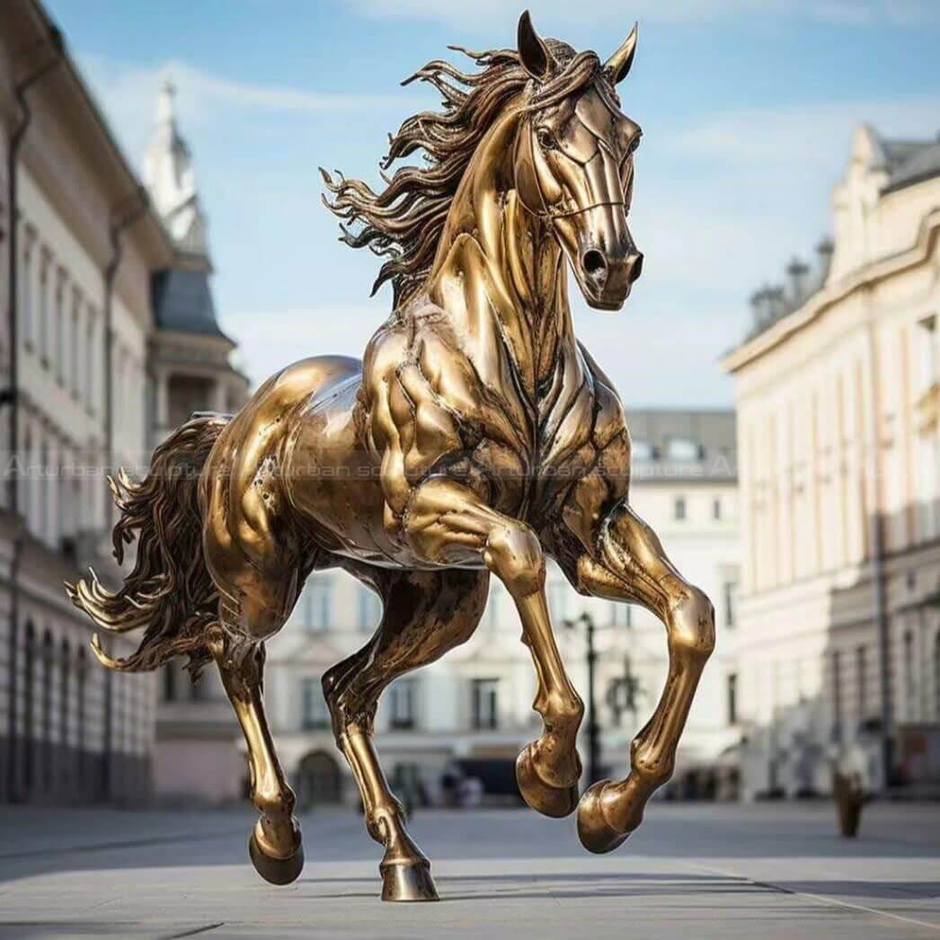 Caballo de Bronce al Galope