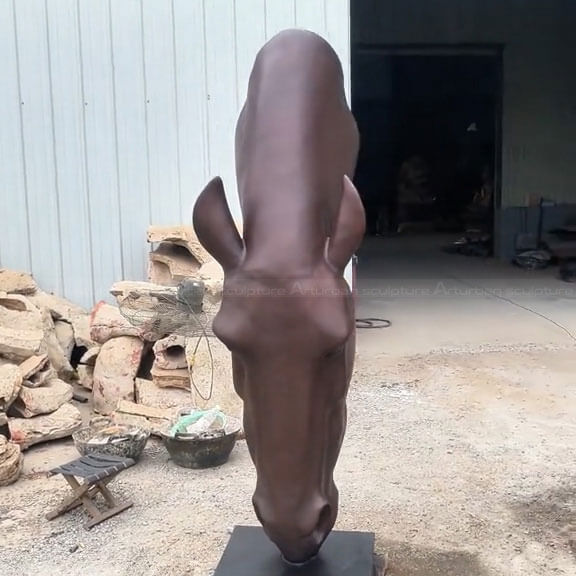 Estátua de Rosto de Cavalo