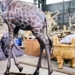 Metall-Giraffen-Gartenskulptur - Image 2