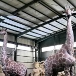 Metall-Giraffen-Gartenskulptur - Image 1