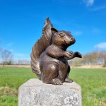 Escultura de Esquilo em Bronze