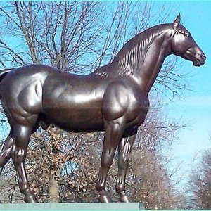 Statue de cheval pour extérieur