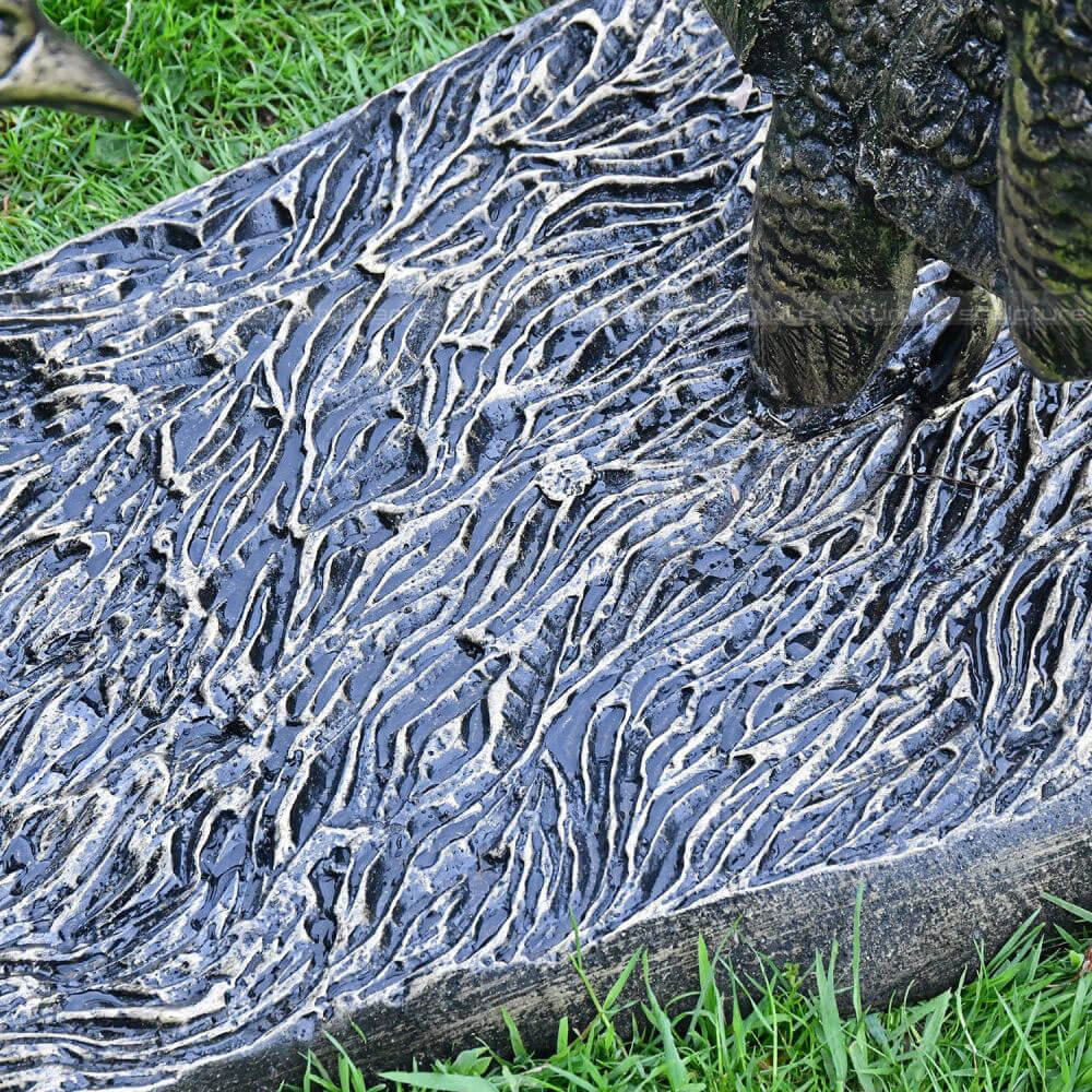 Stockente Garten Statue
