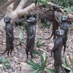 Erdmännchen-Skulptur