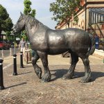 Ornamento de Cavalo Shire