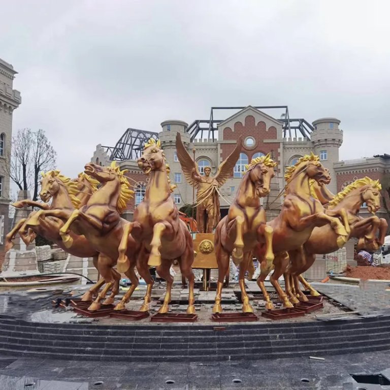 Apollo-Chrennen-Statue