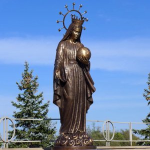 St Maria Statue Outdoor