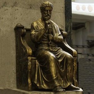 St. Peter-Skulptur